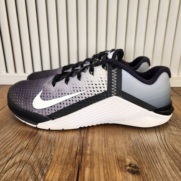 Nike Metcon 6 Women's 7.5 Black White Training Trainer Sneakers Shoes DJ3073-001 - Picture 3 of 9